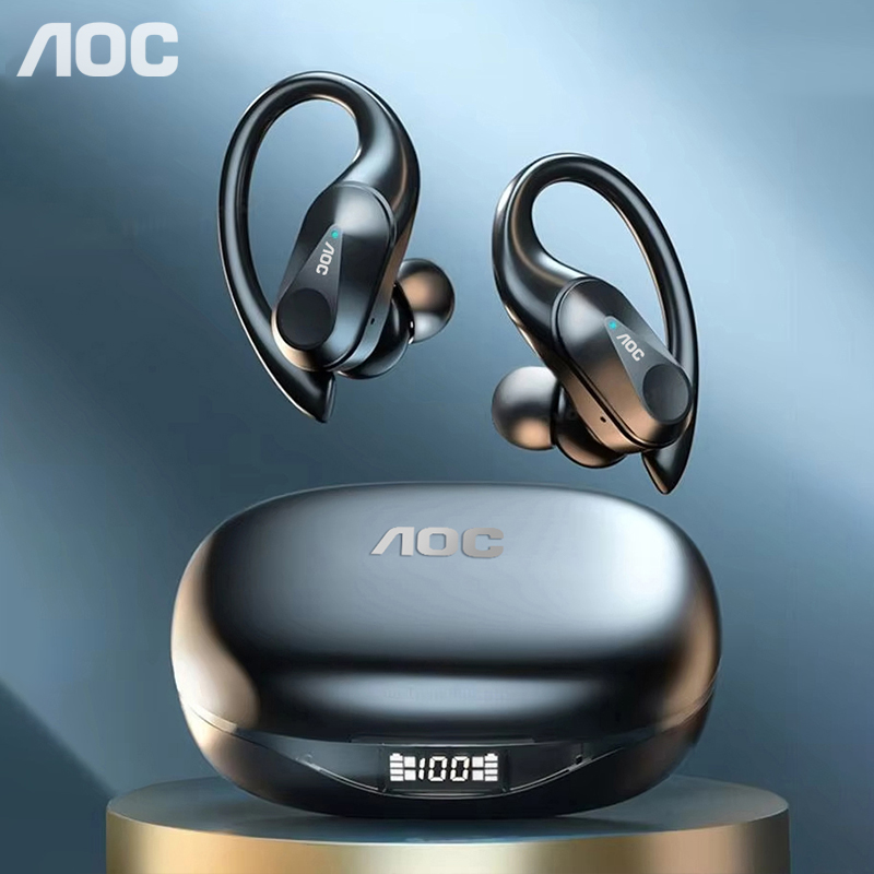 Headphones - Choice AOC Sport-headset Draadloze Bluetooth 6.0-oortelefoon
