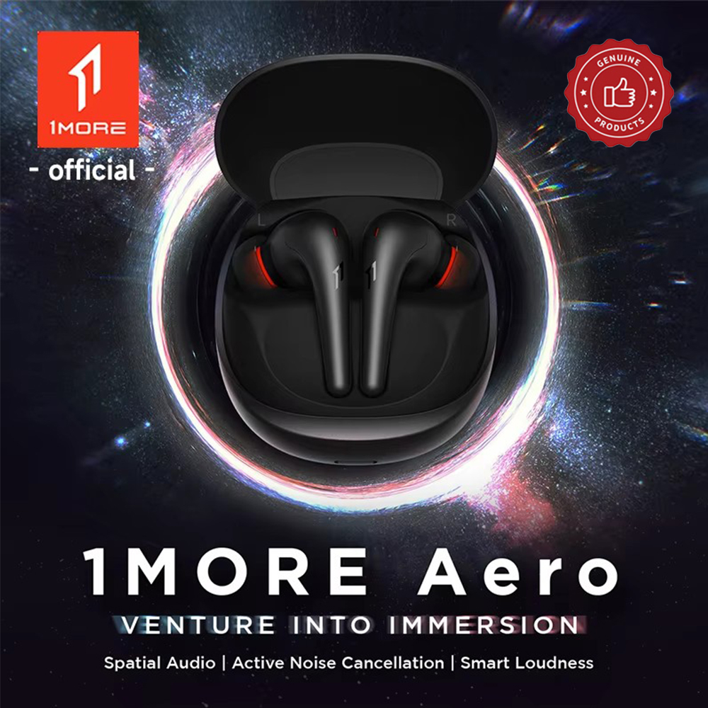 Headphones - 1MORE Aero Oordopjes met Ruisonderdrukking, Bluetooth