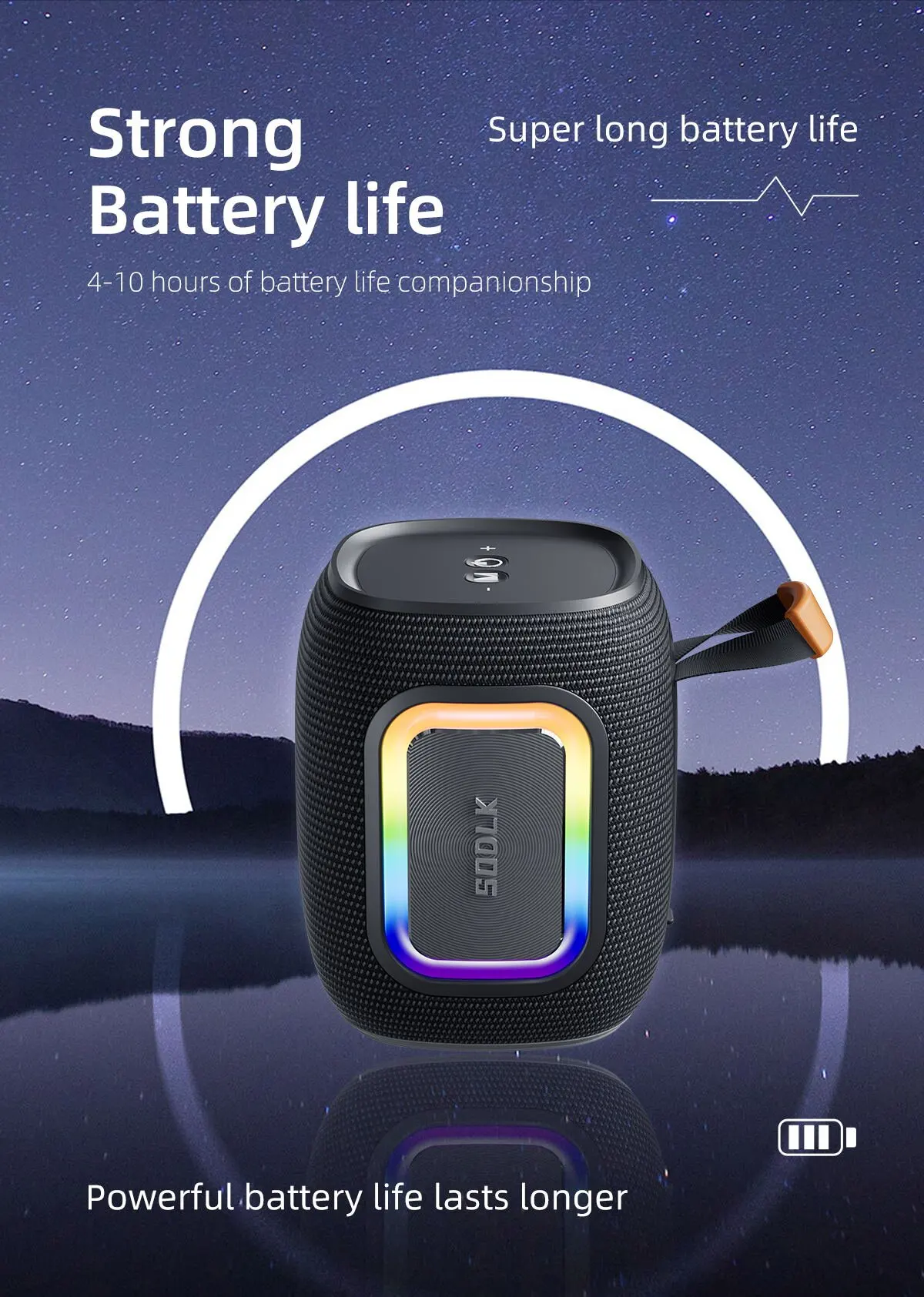 Portable Bluetooth Speaker Waterproof Ipx7 - SODLK T26 Mini Bluetooth-luidspreker Buiten Draagbare