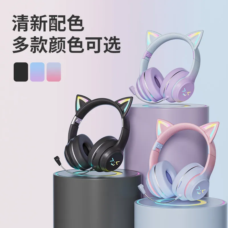Cat Ear draadloze Bluetooth-ho - Cat Ear Bluetooth Headset Led recensie en prijs