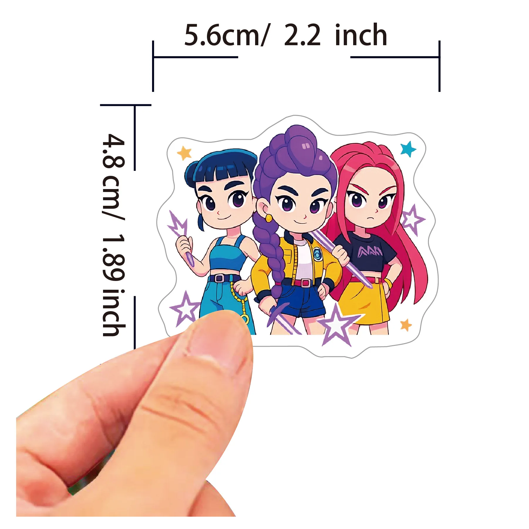 60 stuks anime-stickers met af - Laptops recensie en prijs