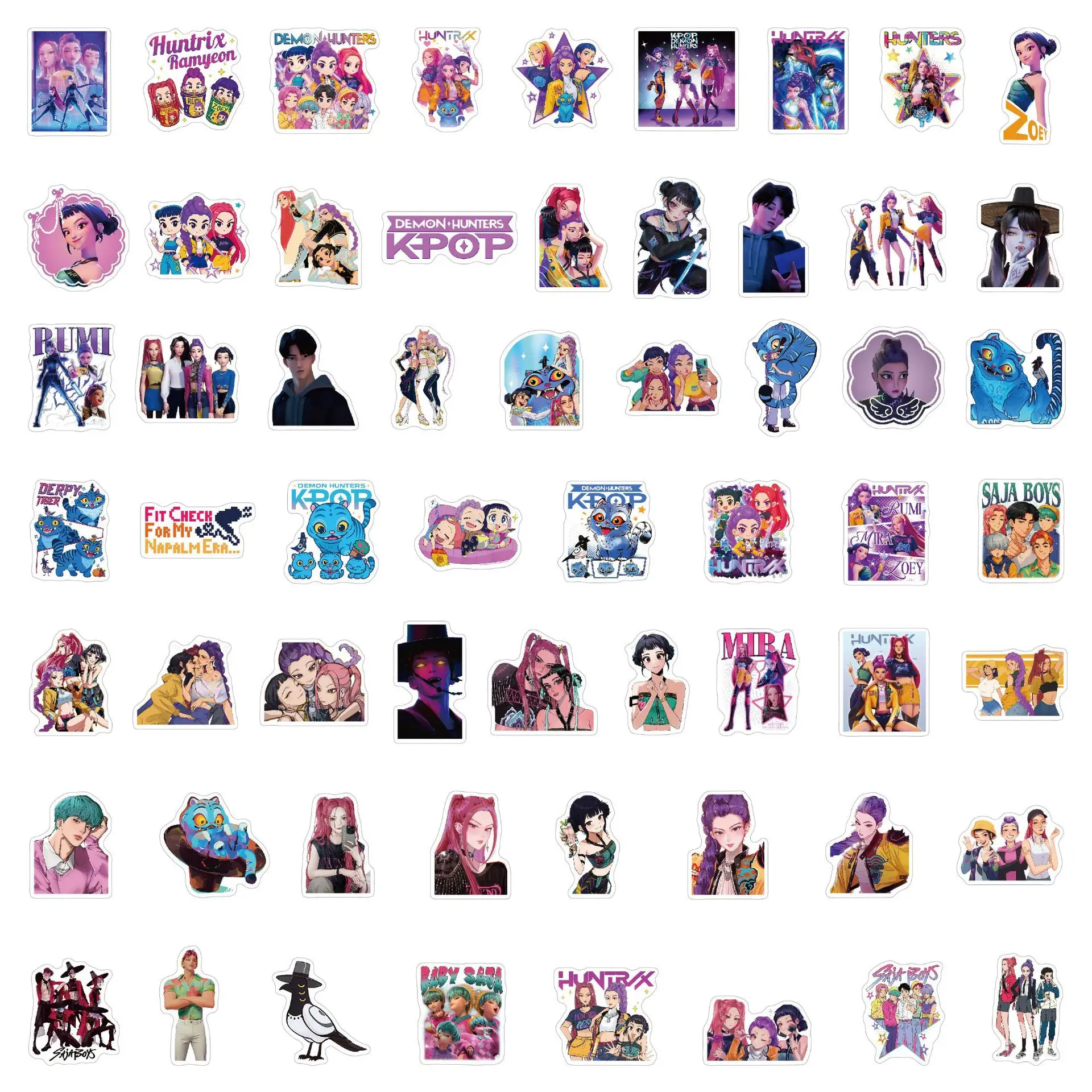 60 stuks anime-stickers met af - Laptops recensie en prijs