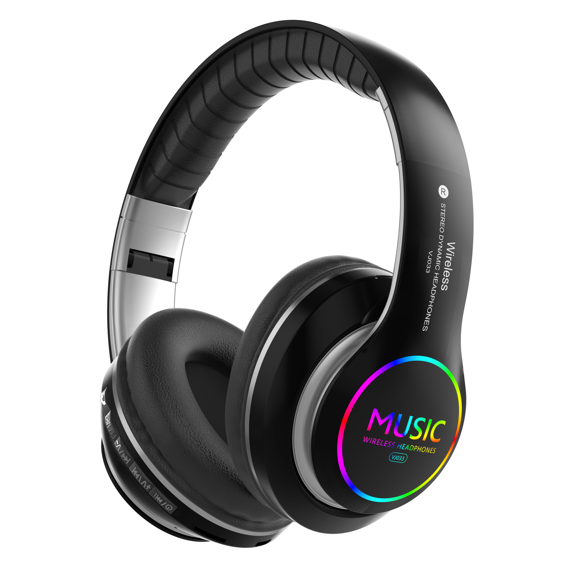 RGB-hoofdtelefoon Bluetooth 5. - Anc Wireless Over Ear Headphones recensie en prijs