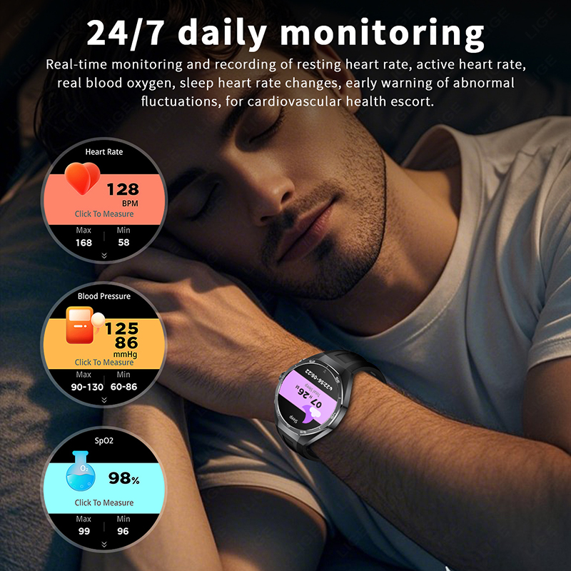 LIGE Smartwatch met hoofdtelef - Tws Earbuds Bluetooth 5.3 recensie en prijs