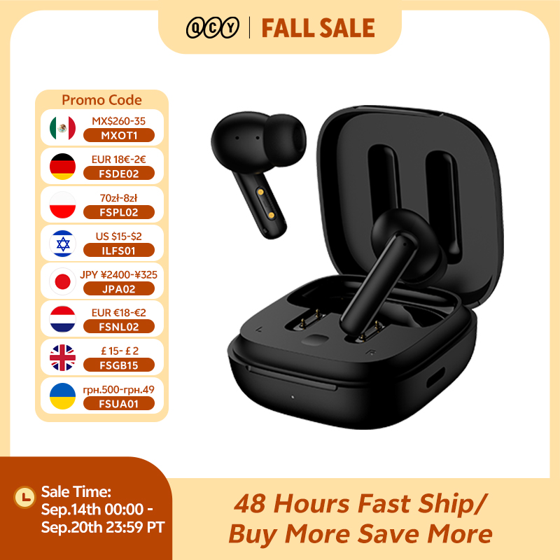 Qcy T13 Anc Draadloze Oortelef - Tws Earbuds Bluetooth 5.3 recensie en prijs
