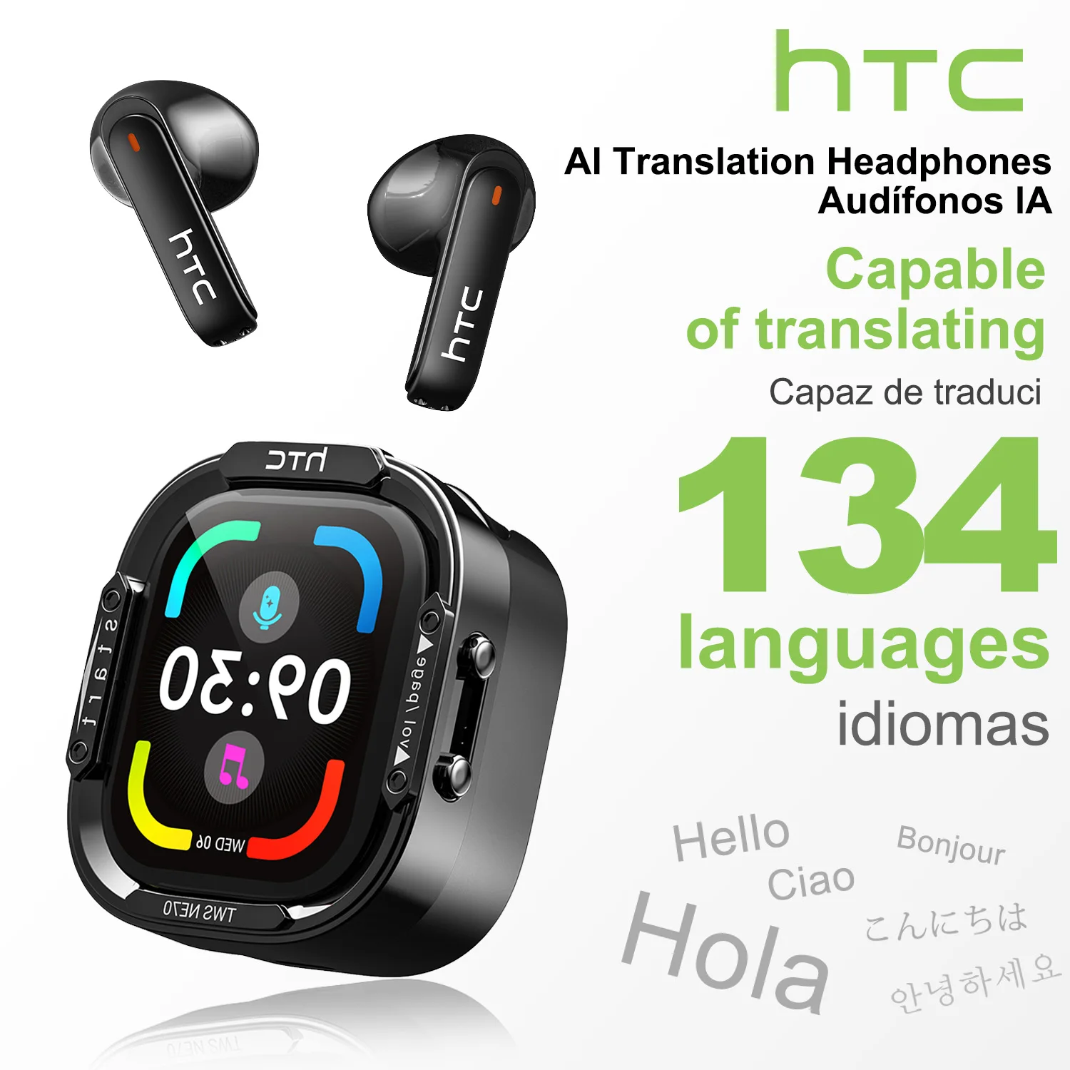 HTC NE70 Bluetooth V6.0-hoofdt - Type C Wired Earphones With Mic recensie en prijs