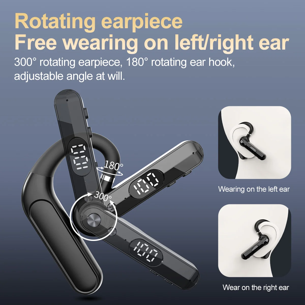 Draadloze Bluetooth-hoofdtelef - Headphones recensie en prijs