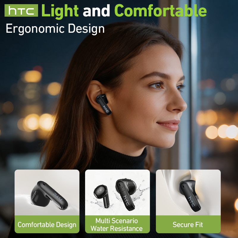 hTC Draadloze Gaming-Oordopjes - Headphones recensie en prijs