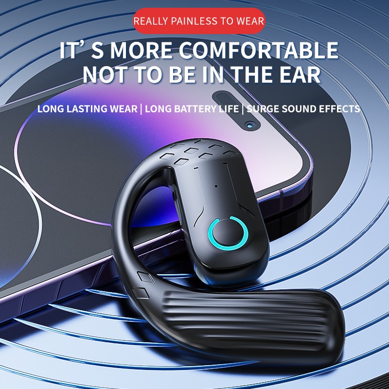 Bluetooth 5.4 Open draadloze o - Open Ear Air Conduction Headphones recensie en prijs