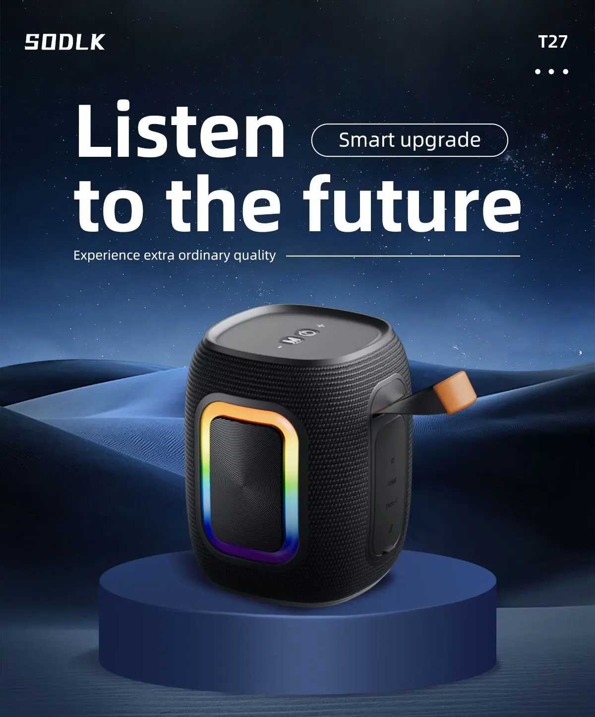 SODLK T26 Mini Bluetooth-luids - Portable Bluetooth Speaker Waterproof Ipx7 recensie en prijs